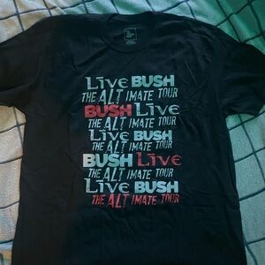 “Bush” alt imate tour t-shirt